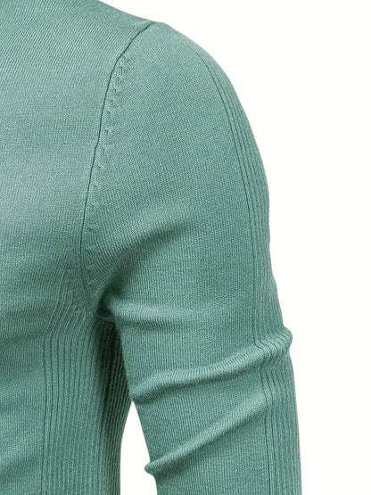 Men's Slim-Fit Knit Turtleneck Sweater