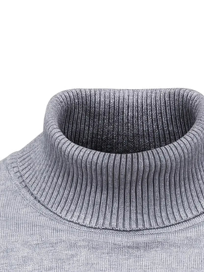 Men's Slim-Fit Knit Turtleneck Sweater