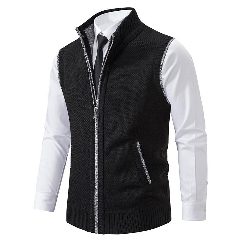 Men's Sleeveless Zip-Up Casual Vest
