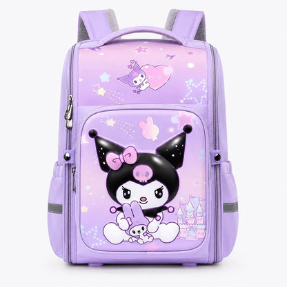 Kuromi Backpack – Spine Protection School Bag for Girls