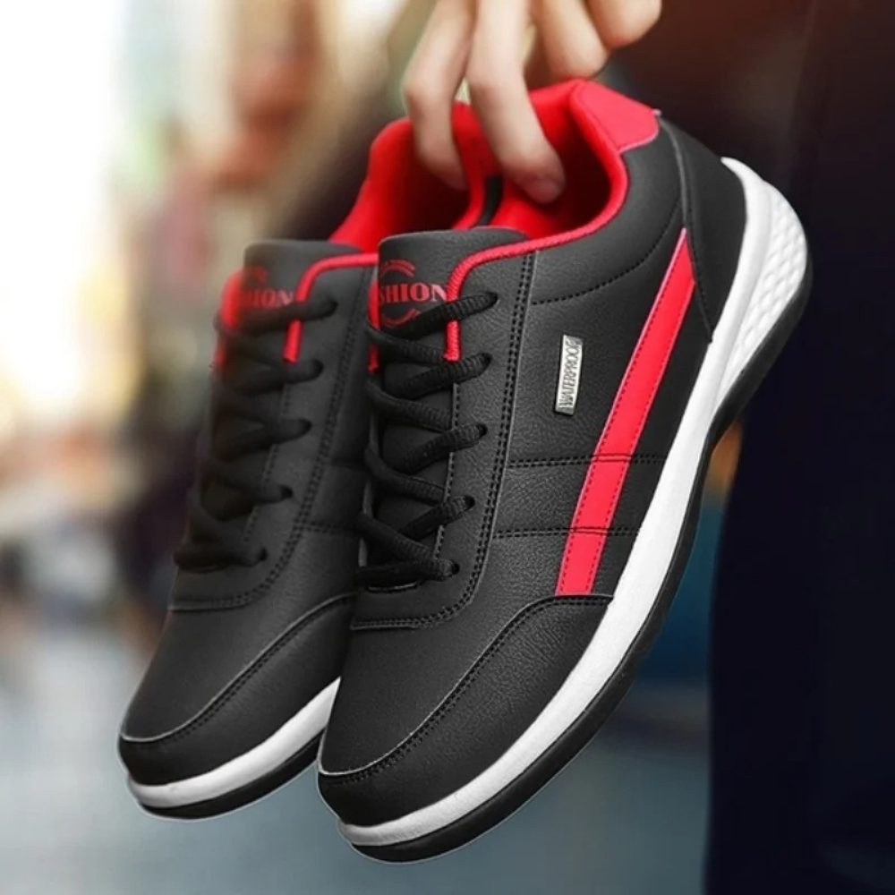 Men's Cushioned Walking Sneakers with Arch Support