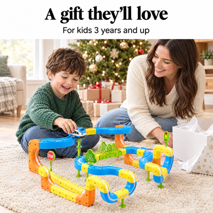 Magnetic train track set – a gift they'll love