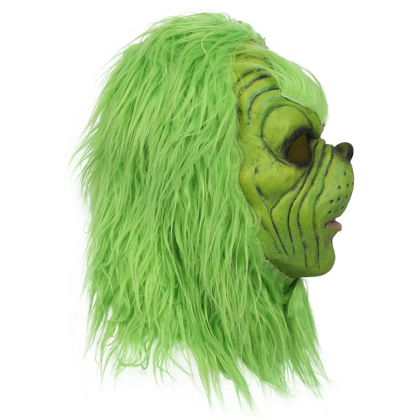 Festive Green Character Costume and Mask for Adults & Kids