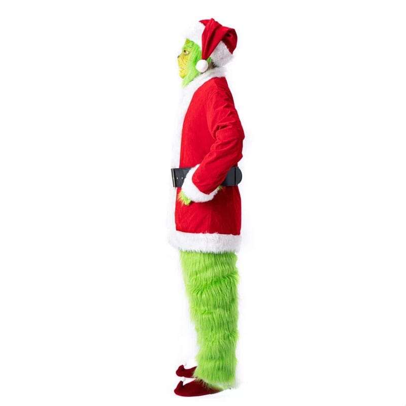 Holiday Green Monster Costume with Mask and Outfit Options