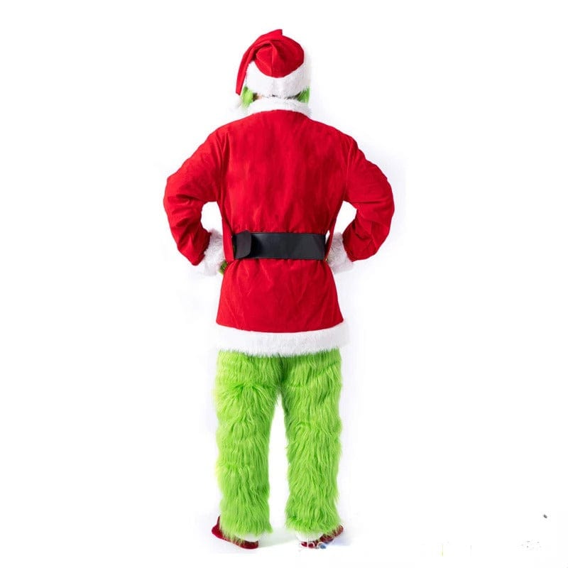 Holiday Green Monster Costume with Mask and Outfit Options