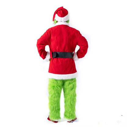 Holiday Green Monster Costume with Mask and Outfit Options
