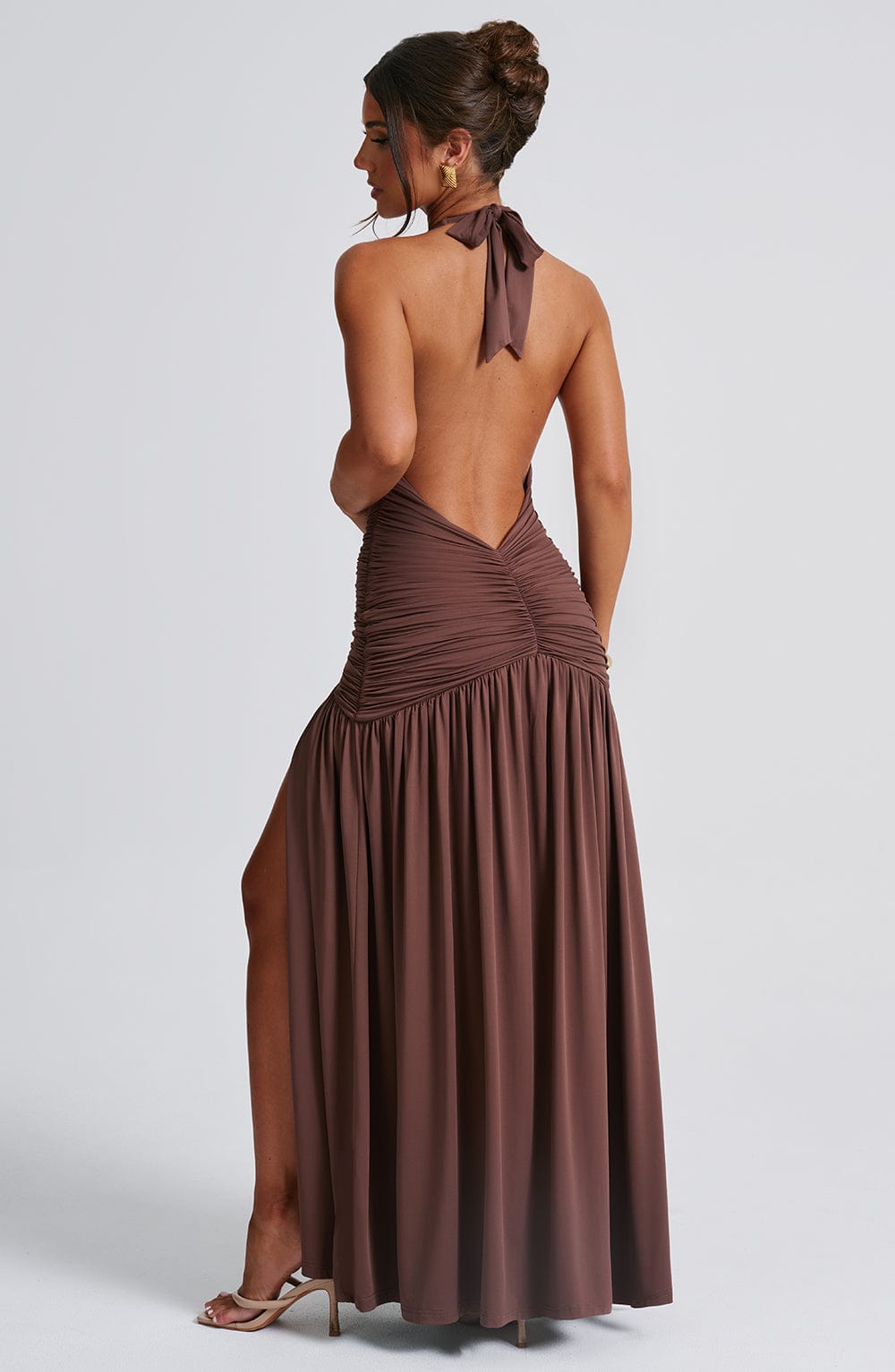 Elegant Maya™ Maxi Dress with Spaghetti Straps