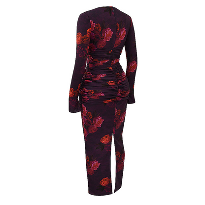 Chic Printed Maxi Dress for Every Occasion