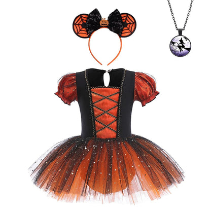 Girls’ Halloween Witch Dress