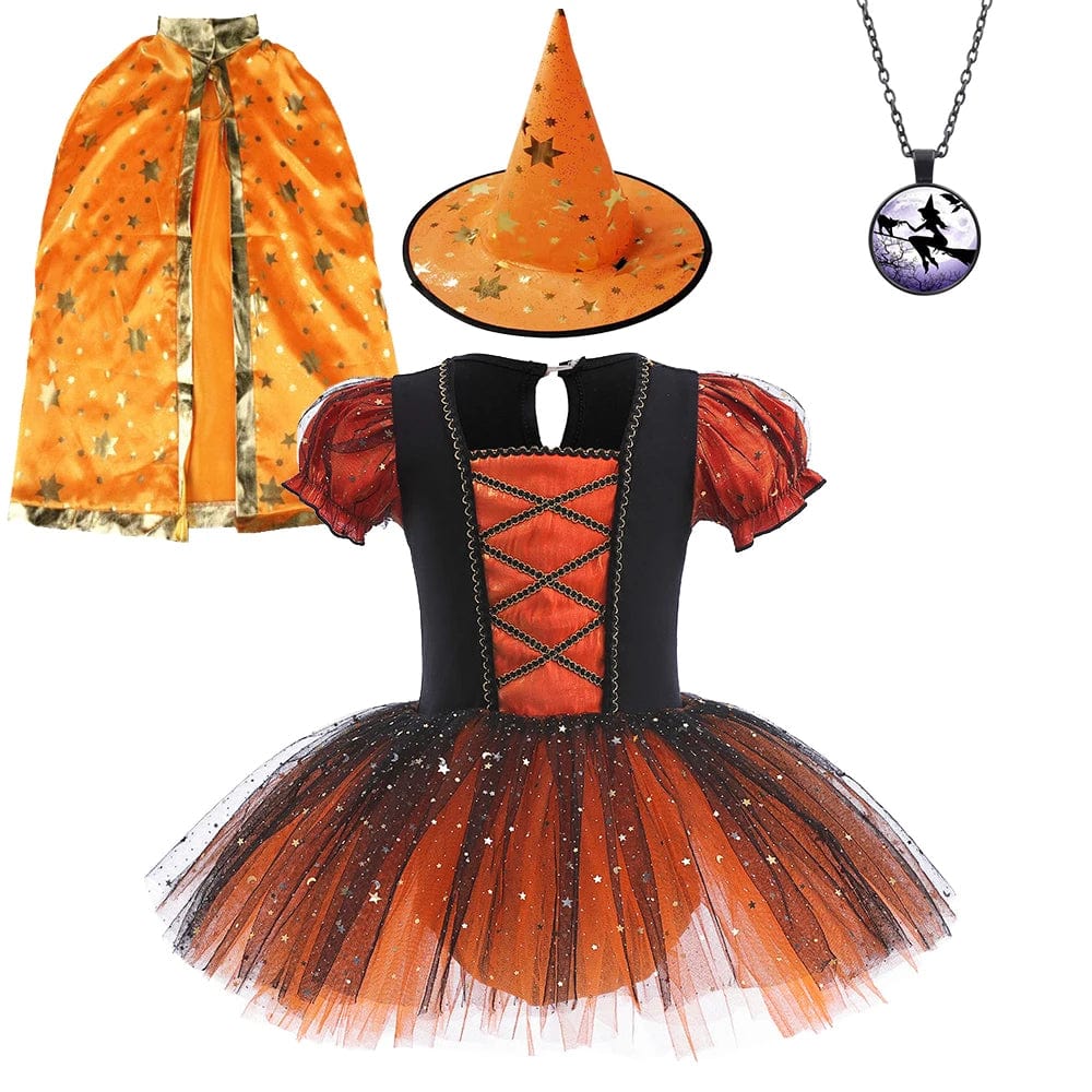 Girls’ Halloween Witch Dress