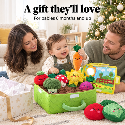 Plush vegetable baby toys – a gift they'll love