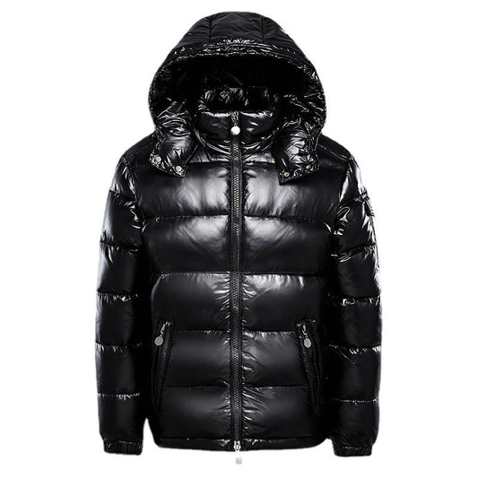 Men's Lightweight Insulated Puffer Jacket with Hood