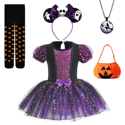 Girls’ Halloween Witch Dress