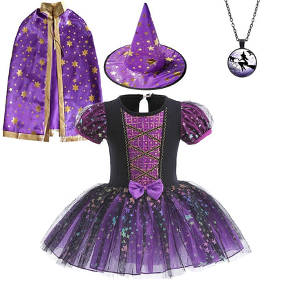 Girls’ Halloween Witch Dress