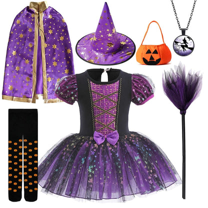 Girls’ Halloween Witch Dress