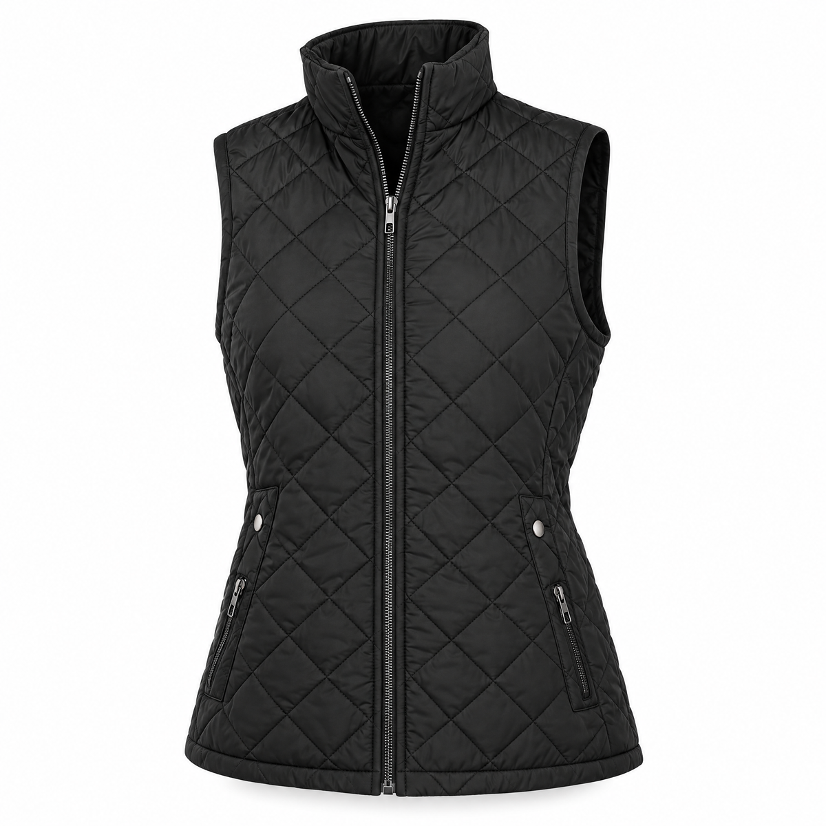 Quilted vest for women