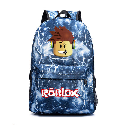 Roblox Backpack – Kids School Bag with Character Print