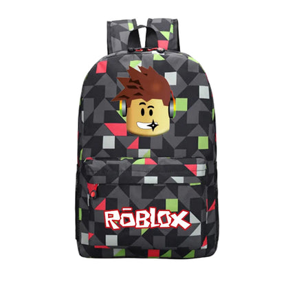 Roblox Backpack – Kids School Bag with Character Print