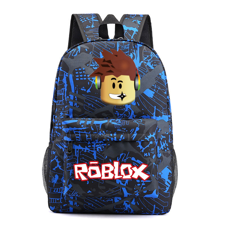 Roblox Backpack – Kids School Bag with Character Print
