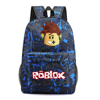 Roblox Backpack – Kids School Bag with Character Print
