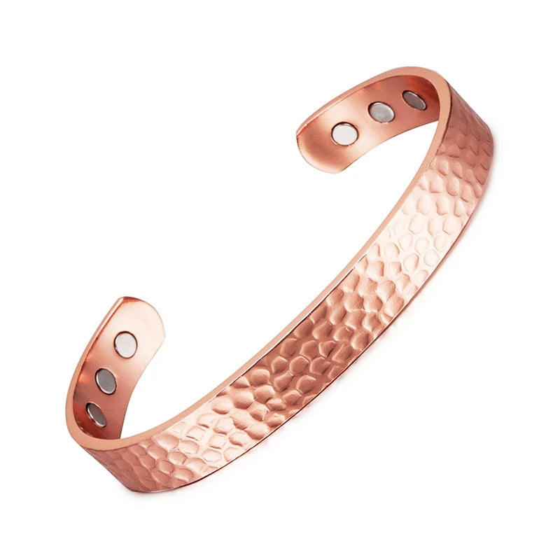 Rose Gold Pure Copper Magnetic Bracelet