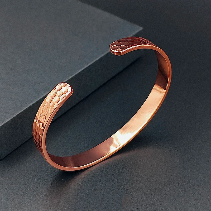 Rose Gold Pure Copper Magnetic Bracelet