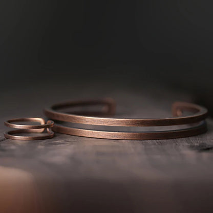 Rustic Copper Bracelet for Men