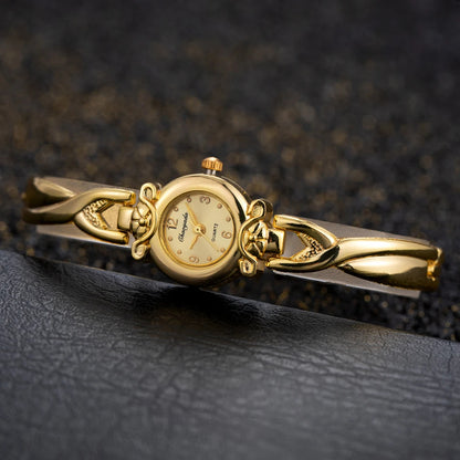 Celestia Vintage Gold Watch