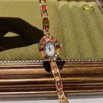 Elysia Vintage Gold Watch