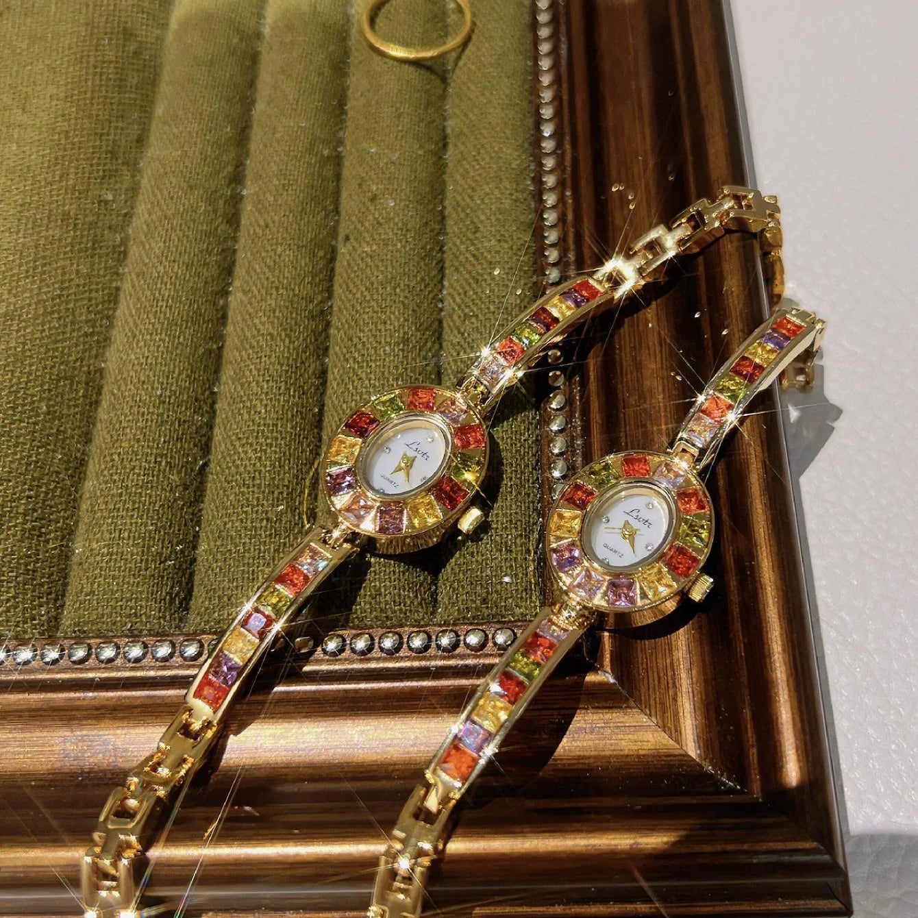 Elysia Vintage Gold Watch