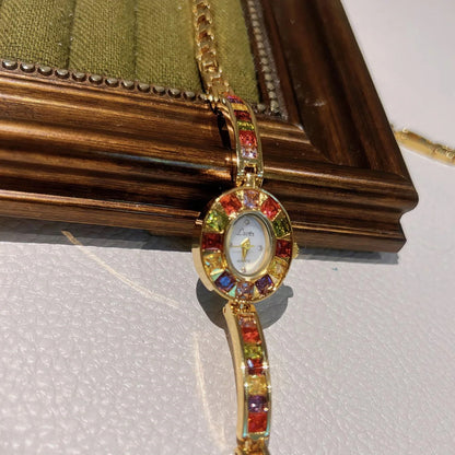 Elysia Vintage Gold Watch