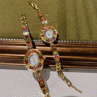 Elysia Vintage Gold Watch