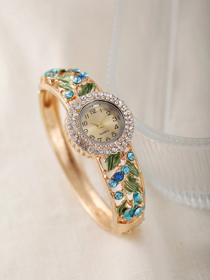 Garden Bloom Quartz Bracelet Watch