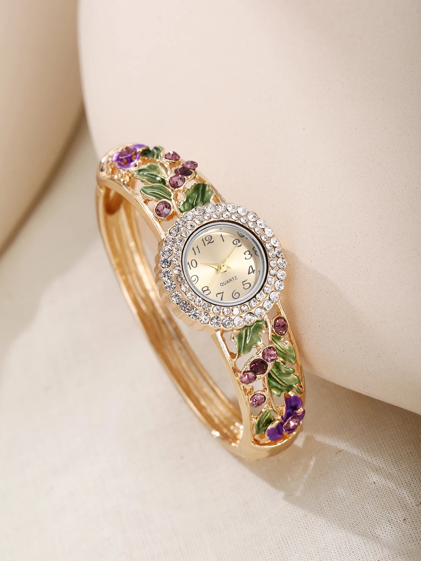 Garden Bloom Quartz Bracelet Watch