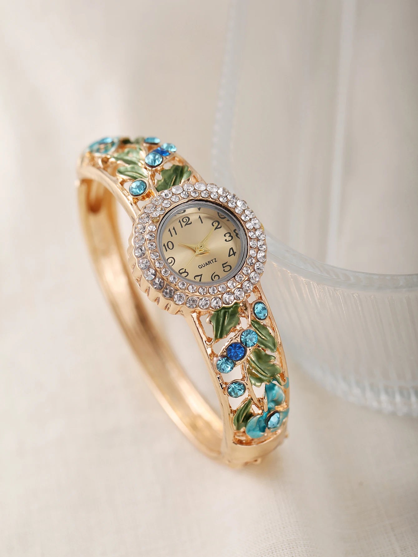 Garden Bloom Quartz Bracelet Watch