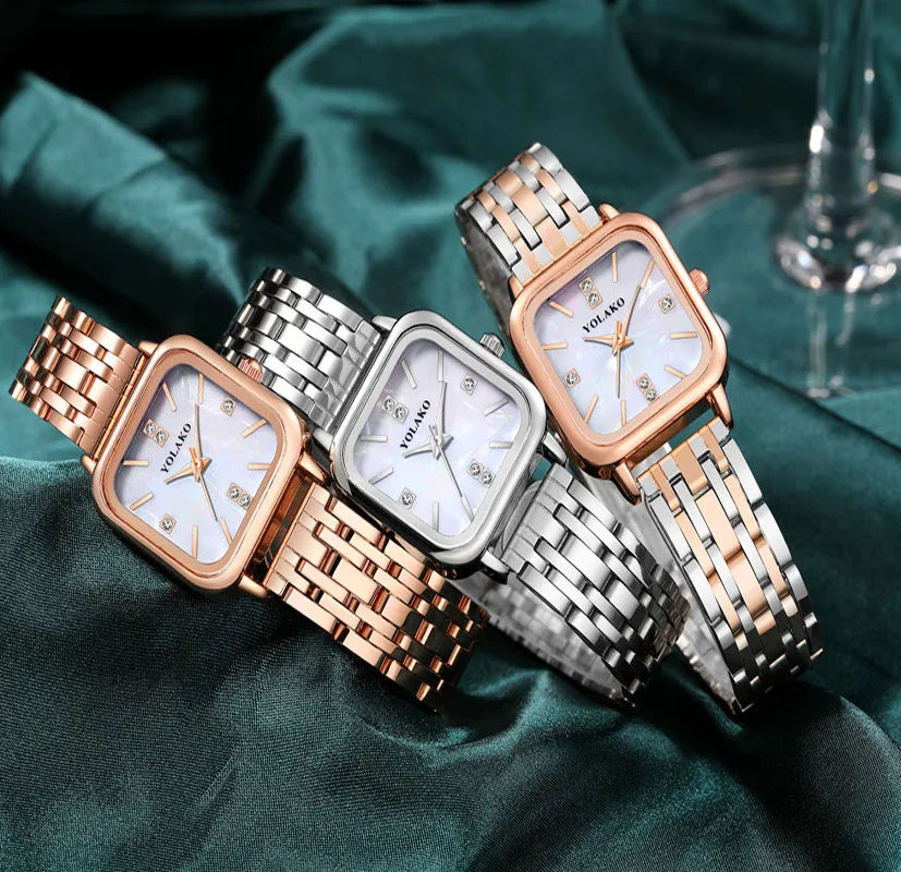 SELENA - Elegant Square Dial Women's Watch