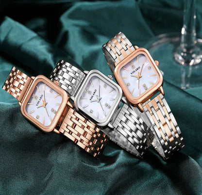 SELENA - Elegant Square Dial Women's Watch
