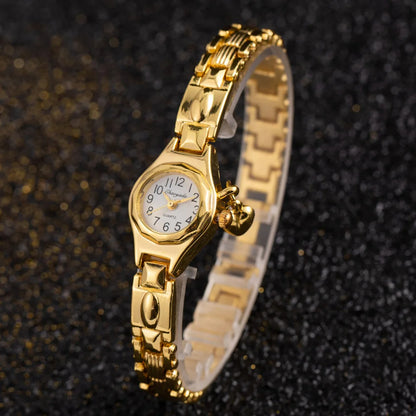 Celestia Vintage Gold Watch