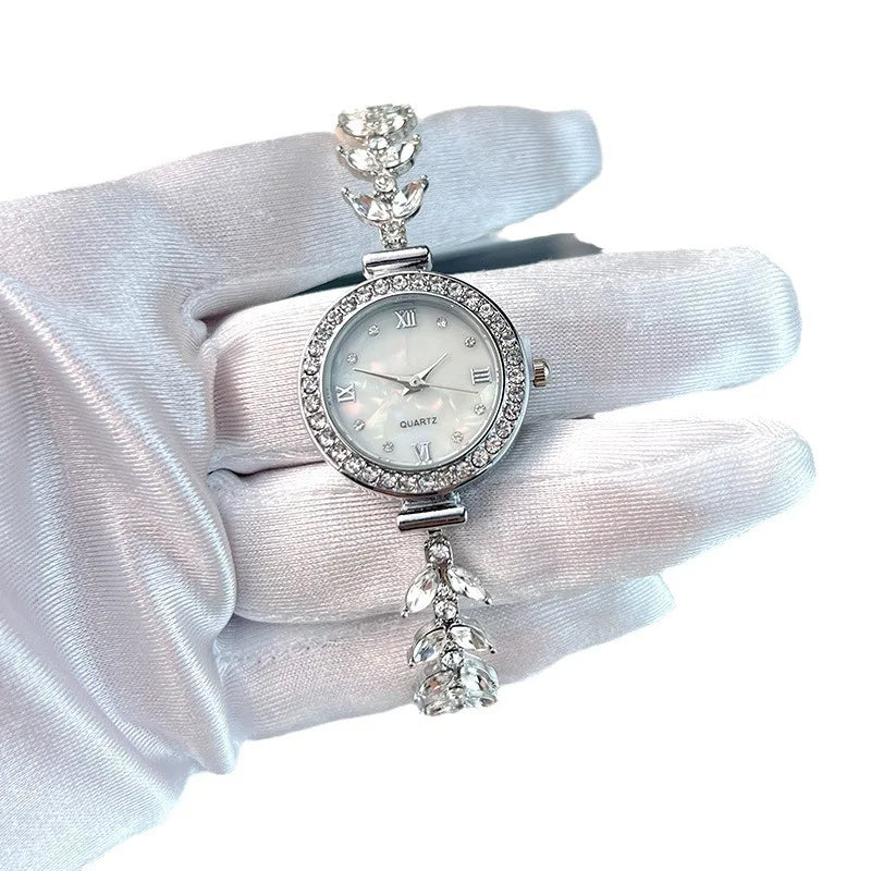 NAIARA - Elegant Women's Bracelet Watch with Crystal Details