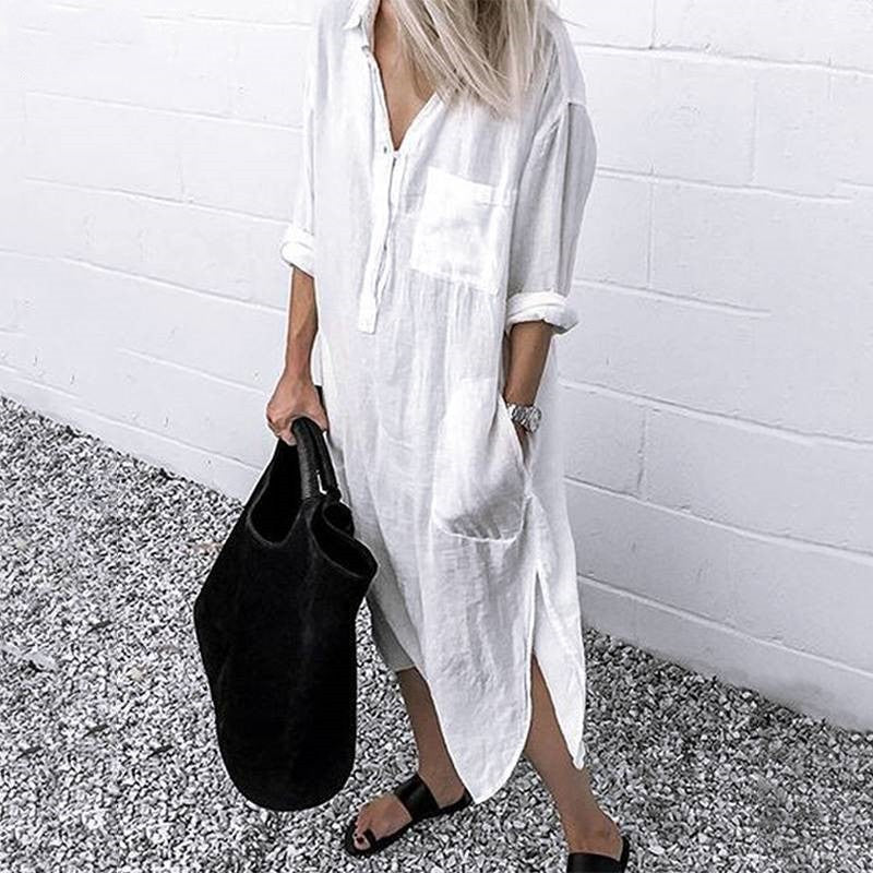 Effortlessly Chic Lightweight Summer Maxi Dress