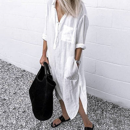 Effortlessly Chic Lightweight Summer Maxi Dress