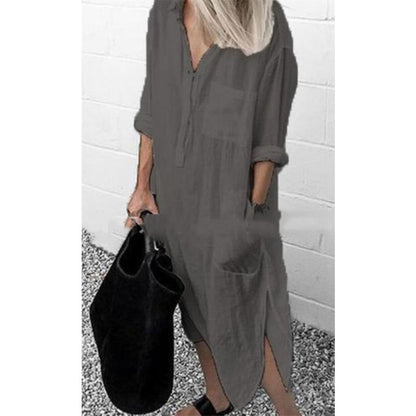 Effortlessly Chic Lightweight Summer Maxi Dress